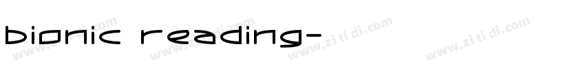 bionic reading字体转换
